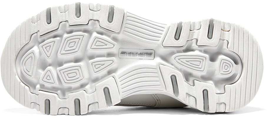 Girls 2025 white skechers
