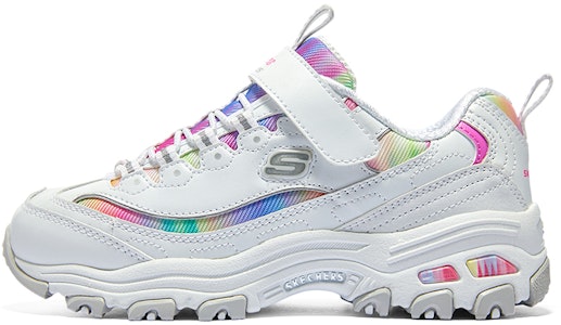 (JR) Skechers DLITES Low 'Blanco Multicolor' 303905L-WMLT Buy (JR) Skechers DLITES Low 'Blanco Multicolor' 303905L-WMLT