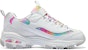 (JR) Skechers DLITES Rendah 'Putih Pelbagai' 303905L-WMLT