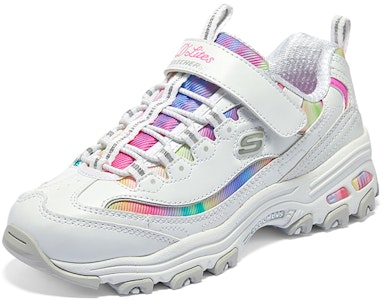 (JR) Skechers DLITES Low 'Blanco Multicolor' 303905L-WMLT Shop (JR) Skechers DLITES Low 'Blanco Multicolor' 303905L-WMLT