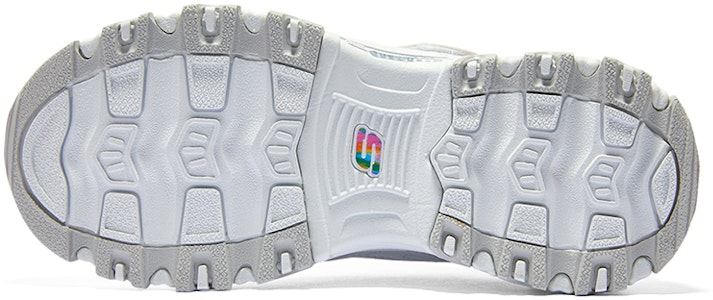 (JR) Skechers DLITES Low 'Blanco Multicolor' 303905L-WMLT Details for (JR) Skechers DLITES Low 'Blanco Multicolor' 303905L-WMLT