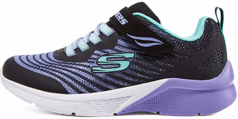 (Youth) Skechers Girls Microspec Rejoice Racer 'Black Multi' 302349L-BKMT Buy (Youth) Skechers Girls Microspec Rejoice Racer 'Black Multi' 302349L-BKMT