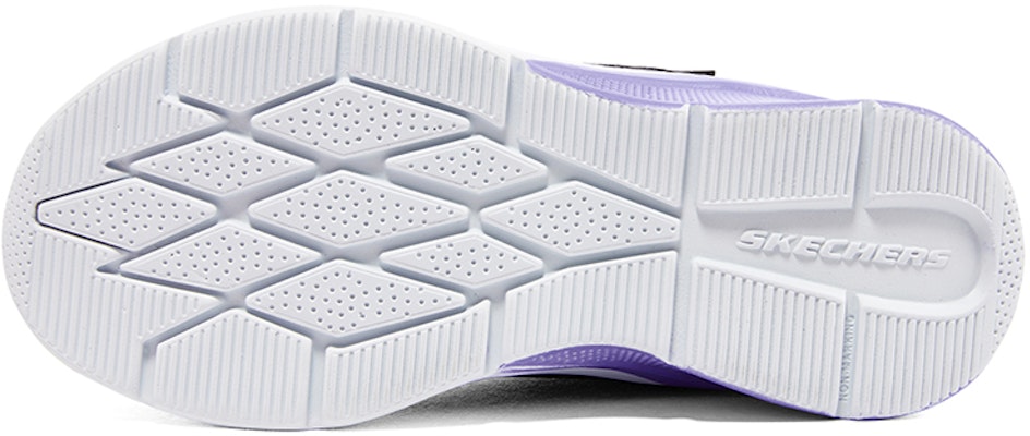 (Youth) Skechers Girls Microspec Rejoice Racer 'Black Multi' 302349L-BKMT Details for (Youth) Skechers Girls Microspec Rejoice Racer 'Black Multi' 302349L-BKMT