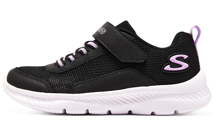(Youth) Skechers Wavy Lites 'Black Purple' 319300L-BKLV