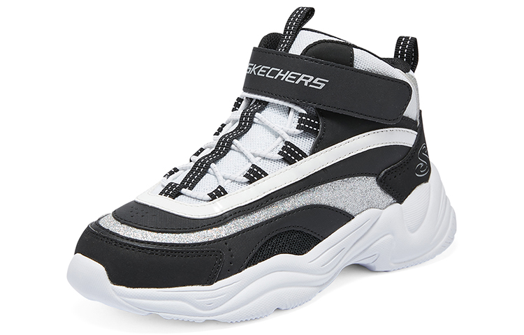 (Youth) Skechers Lite Styles Casual Shoes 'Black White' 圖 4