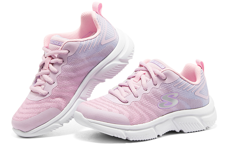 Lookbook (JR) 斯凯奇 女童 Go Run 650 '粉紫色' 302479L-PKLV