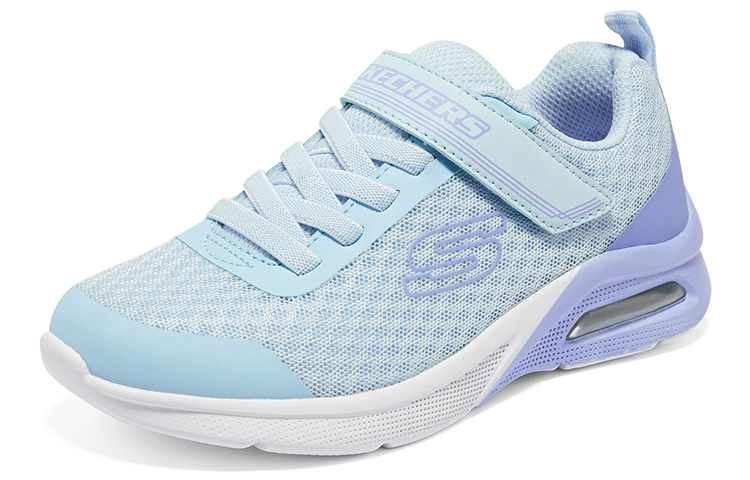 Lookbook (Youth) Skechers Girls Microspec Max 'Light Blue' 302343L-LTBL