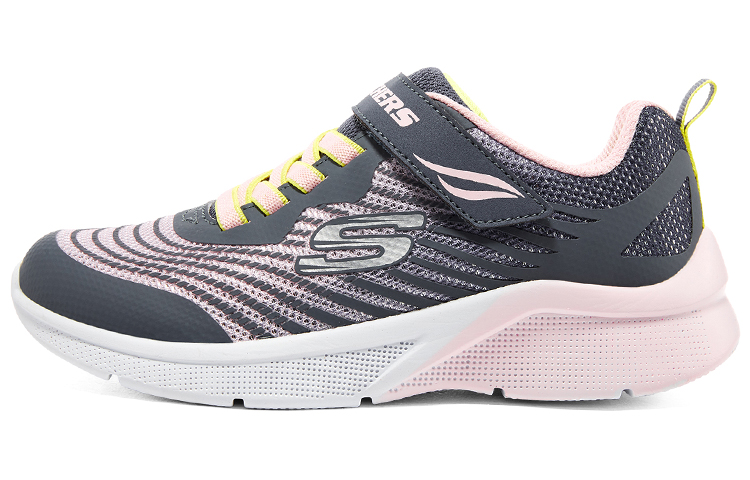 Buy (JR) Skechers Anak Perempuan Microspec Rejoice Racer 'Abu-Pink' 302349L-CCMT
