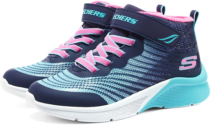 (JR) Skechers Kanak-kanak Perempuan Microspec Rejoice Racer 'Biru Navy Biru Muda Merah Jambu' 303070L-NVMT Lookbook (JR) Skechers Kanak-kanak Perempuan Microspec Rejoice Racer 'Biru Navy Biru Muda Merah Jambu' 303070L-NVMT