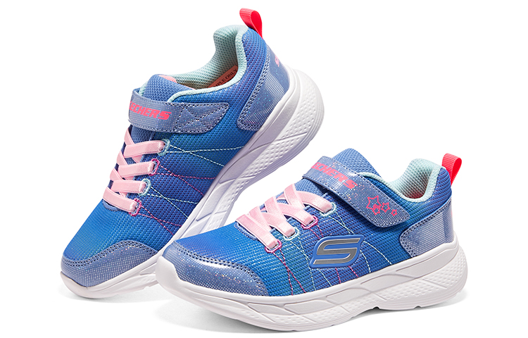 (Youth) Skechers Snap Sprints 'Blue Multi' 圖 4