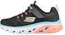 (JR) Skechers Glide-Step Sukan 'Hitam Biru' 302472-BBLP
