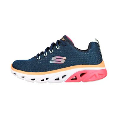 (Youth) Skechers Glide-Step Sport 'Wave Heat Blue'