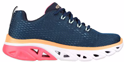 Order (JR) Skechers Glide-Step Sport 'Wave Heat Blue' Lelaki/Awan Biru Langkah Sukan 302473L-NVPK