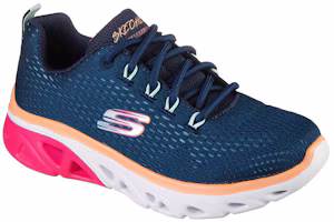 Lookbook (JR) Skechers Glide-Step Sport 'Wave Heat Blue' Lelaki/Awan Biru Langkah Sukan 302473L-NVPK