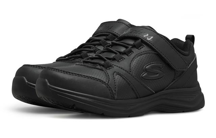 Lookbook (JR) Skechers Glimmer Kicks ''Zwarte Magie Strap'' 81445L-BBK