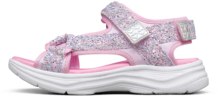 (Youth) Skechers Glimmer Kicks 'Pink Silver' 302965L-LTPK (Youth) Skechers Glimmer Kicks 'Pink Silver' 302965L-LTPK