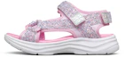 Buy (Youth) Skechers Glimmer Kicks 'Pink Silver' 302965L-LTPK