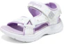 Lookbook (JR) 斯凯奇闪烁运动鞋 '白紫色' 302965L-WLV