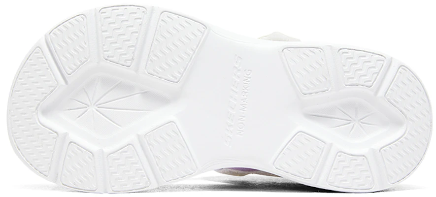 (JR) 斯凯奇闪烁运动鞋 '白紫色' 302965L-WLV Details for (JR) 斯凯奇闪烁运动鞋 '白紫色' 302965L-WLV