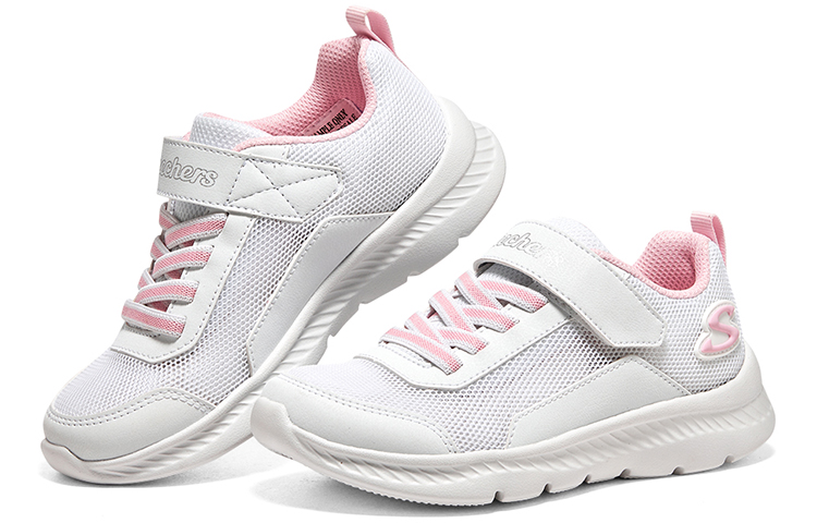 Shop (JR) Skechers Go Flex Comfy Flex 2.0 ''Blanc Rose Clair''. 319300L-WLPK