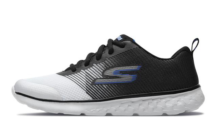 (Youth) Skechers Go Run 400 'Black Grey' 97684L-BKGY