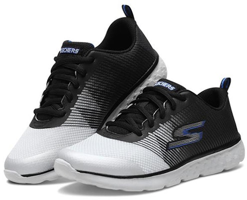 (JR) Skechers Go Run 400 'Hitam Kelabu' 97684L-BKGY Lookbook (JR) Skechers Go Run 400 'Hitam Kelabu' 97684L-BKGY