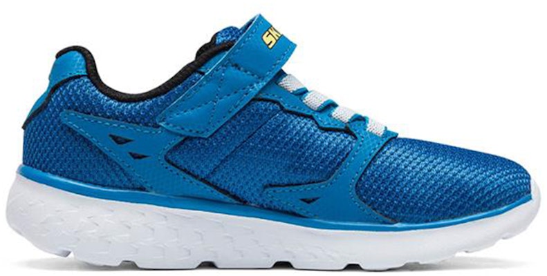 (JR) Skechers Go Run 400 'Biru Hitam' 660016L-RYBK Order (JR) Skechers Go Run 400 'Biru Hitam' 660016L-RYBK