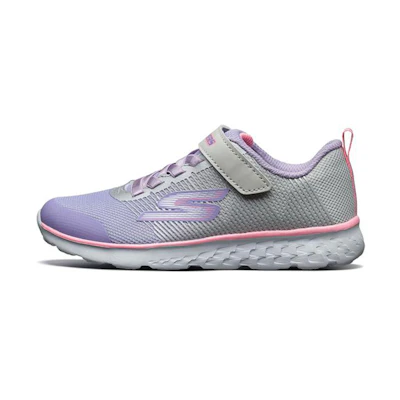 (Youth) Skechers Go Run 400 'Grey Light Purple'