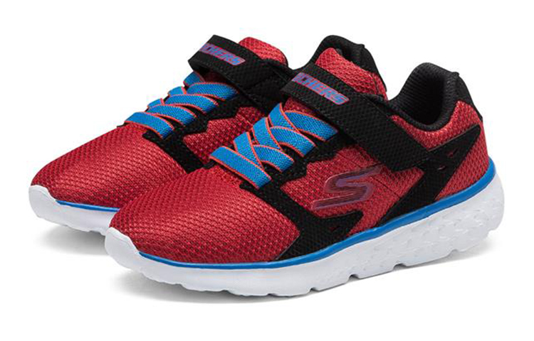Lookbook (JR) Skechers Go Run 400 'Merah Biru' 660016L-BKRB