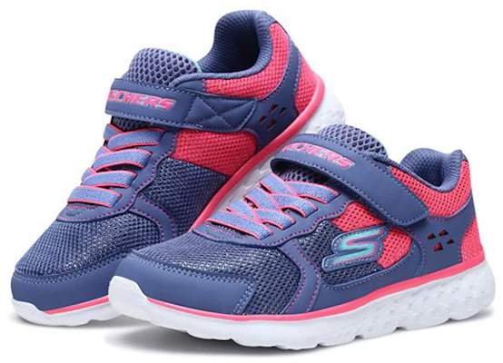 (Preschool) Skechers Go Run 400 Sparkle Sprinters Low-Top Sneakers K Blue/Pink 81358L-BLNP Lookbook (Preschool) Skechers Go Run 400 Sparkle Sprinters Low-Top Sneakers K Blue/Pink 81358L-BLNP