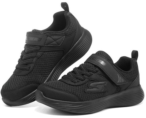 大童 Skechers Go Run 400 V2 低筒運動鞋 全黑色 Lookbook 大童 Skechers Go Run 400 V2 低筒運動鞋 全黑色