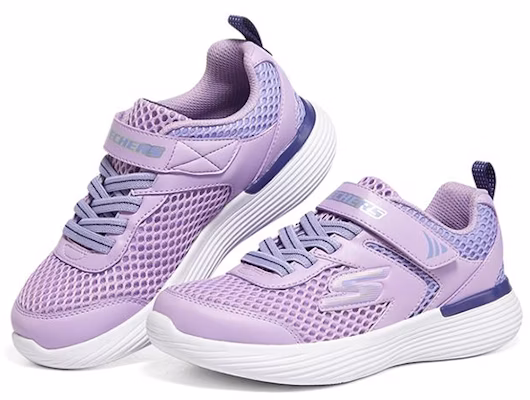 大童 Skechers Go Run 400 V2 低筒運動休閒鞋 紫色 Lookbook 大童 Skechers Go Run 400 V2 低筒運動休閒鞋 紫色