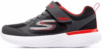 (Youth) Skechers Go Run 400 V2 'Grey Red Black' 405104L-BKRD (Youth) Skechers Go Run 400 V2 'Grey Red Black' 405104L-BKRD