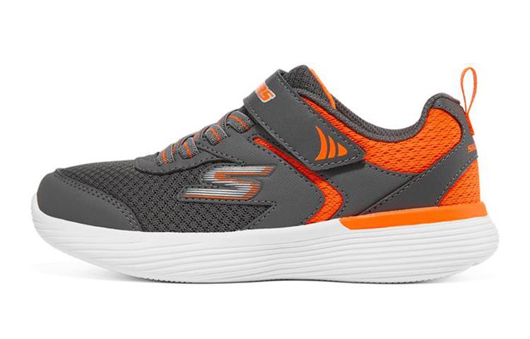 (Youth) Skechers Go Run 400 V2 'Grey Orange' 405102L-CCOR