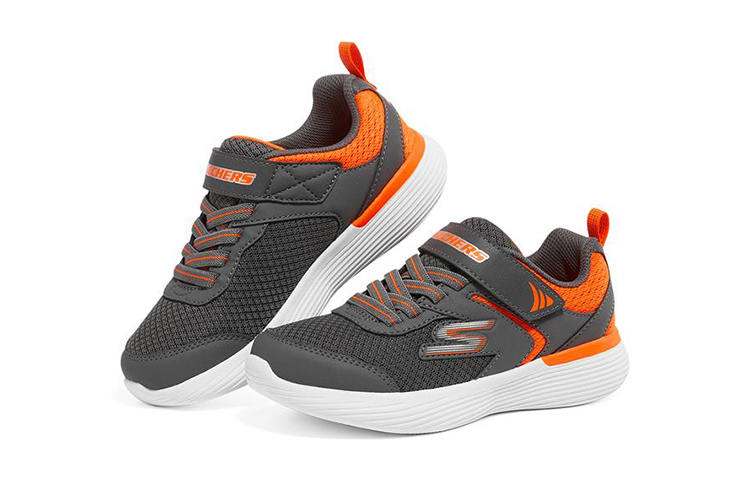(Youth) Skechers Go Run 400 V2 'Grey Orange' 圖 3