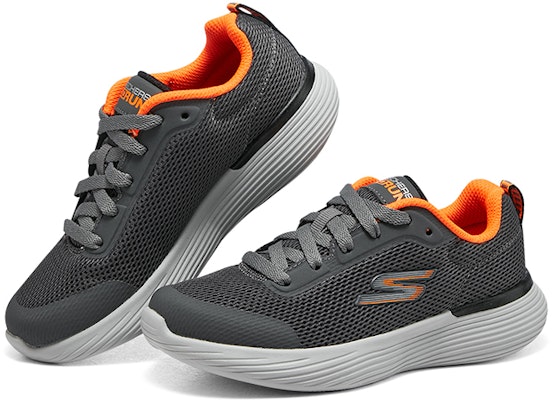 (JR) Skechers Go Run 400 V2 Omega 'Kelabu Jingga' 405100L-CCOR Shop (JR) Skechers Go Run 400 V2 Omega 'Kelabu Jingga' 405100L-CCOR