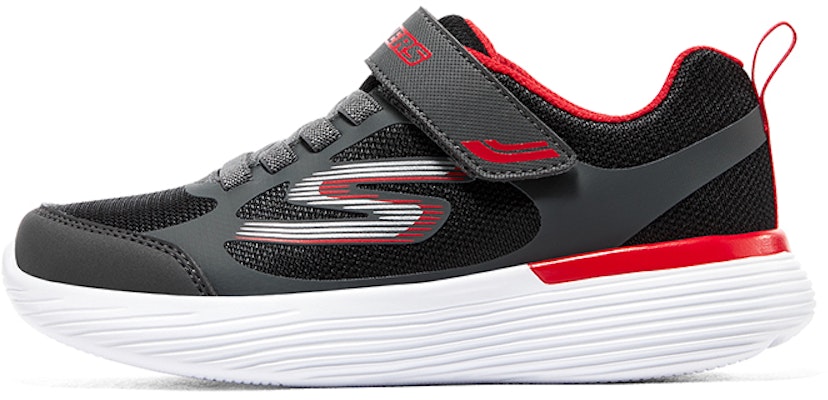 (Youth) Skechers Go Run 400 V2 'Grey Red Black' 405104L-BKRD Buy (Youth) Skechers Go Run 400 V2 'Grey Red Black' 405104L-BKRD
