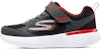 (JR) Skechers Go Run 400 V2 'Kelabu Merah Hitam' 405104L-BKRD