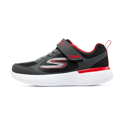 (Youth) Skechers Go Run 400 V2 'Grey Red Black'