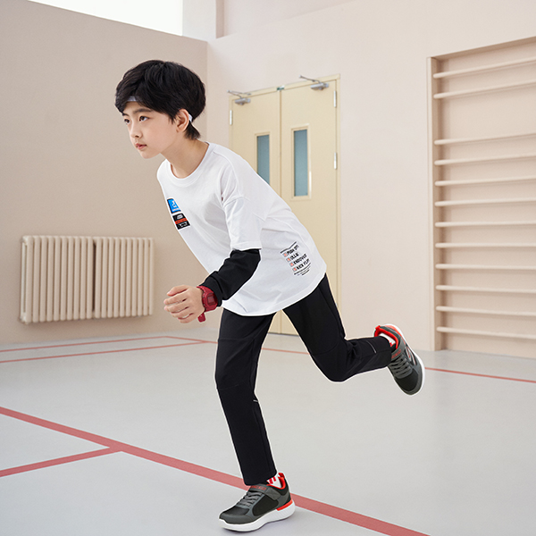 Cheap (JR) Skechers Go Run 400 V2 'Kelabu Merah Hitam' 405104L-BKRD