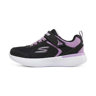 (Youth) Skechers Go Run 400 V2 'Black Purple'