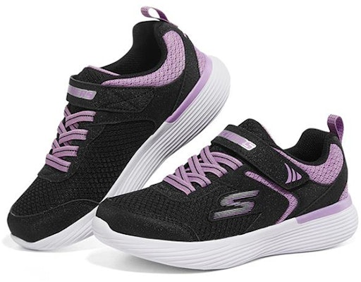 大童 Skechers Go Run 400 V2 休閒運動 低筒 童鞋 跑步鞋 黑紫 Lookbook 大童 Skechers Go Run 400 V2 休閒運動 低筒 童鞋 跑步鞋 黑紫