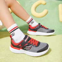 Sizing 大童 Skechers 休閒運動鞋 灰紅色