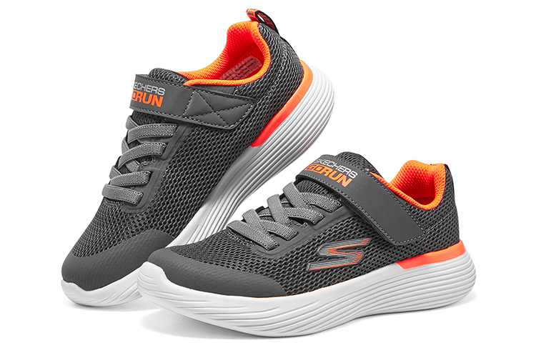 Shop (JR) Skechers Go Run 400 V2 Omega Chaussures ''Gris Orange'' 405101L-CCOR