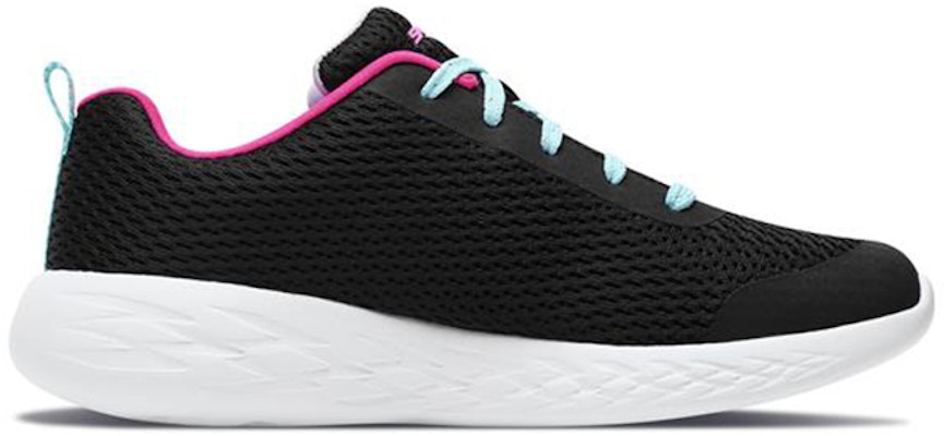 (JR) 斯凯奇 Go Run 600 "黑色"运动鞋 82006L-BKMT Order (JR) 斯凯奇 Go Run 600 "黑色"运动鞋 82006L-BKMT