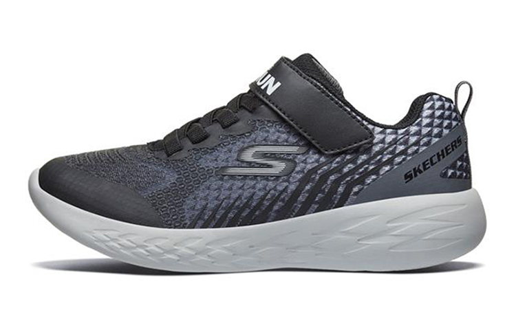 Buy (JR) Skechers Go Run 600 'Negro Gris' 97858L-BKCC