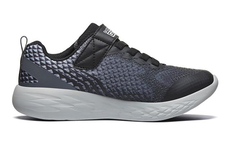Order (JR) Skechers Go Run 600 'Negro Gris' 97858L-BKCC
