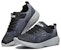 (JR) Skechers Go Run 600 'Hitam Kelabu' 97858L-BKCC