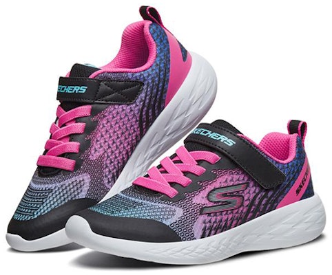 (Youth) Skechers Go Run 600 'Black Multi' 82080L-BKMT Lookbook (Youth) Skechers Go Run 600 'Black Multi' 82080L-BKMT
