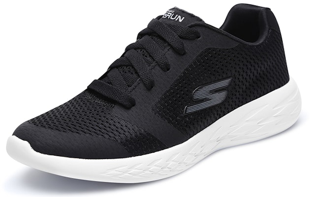 (Youth) Skechers Go Run 600 'Black White' 97861L-BLK Order (Youth) Skechers Go Run 600 'Black White' 97861L-BLK